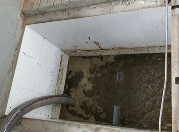 双娃牛场牛粪收集池 双娃牛场牛粪收集池